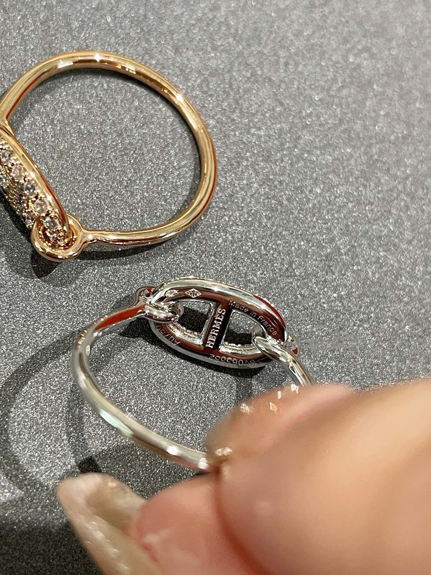 [Love Aura]RONDE SMALL DIAMOND RING