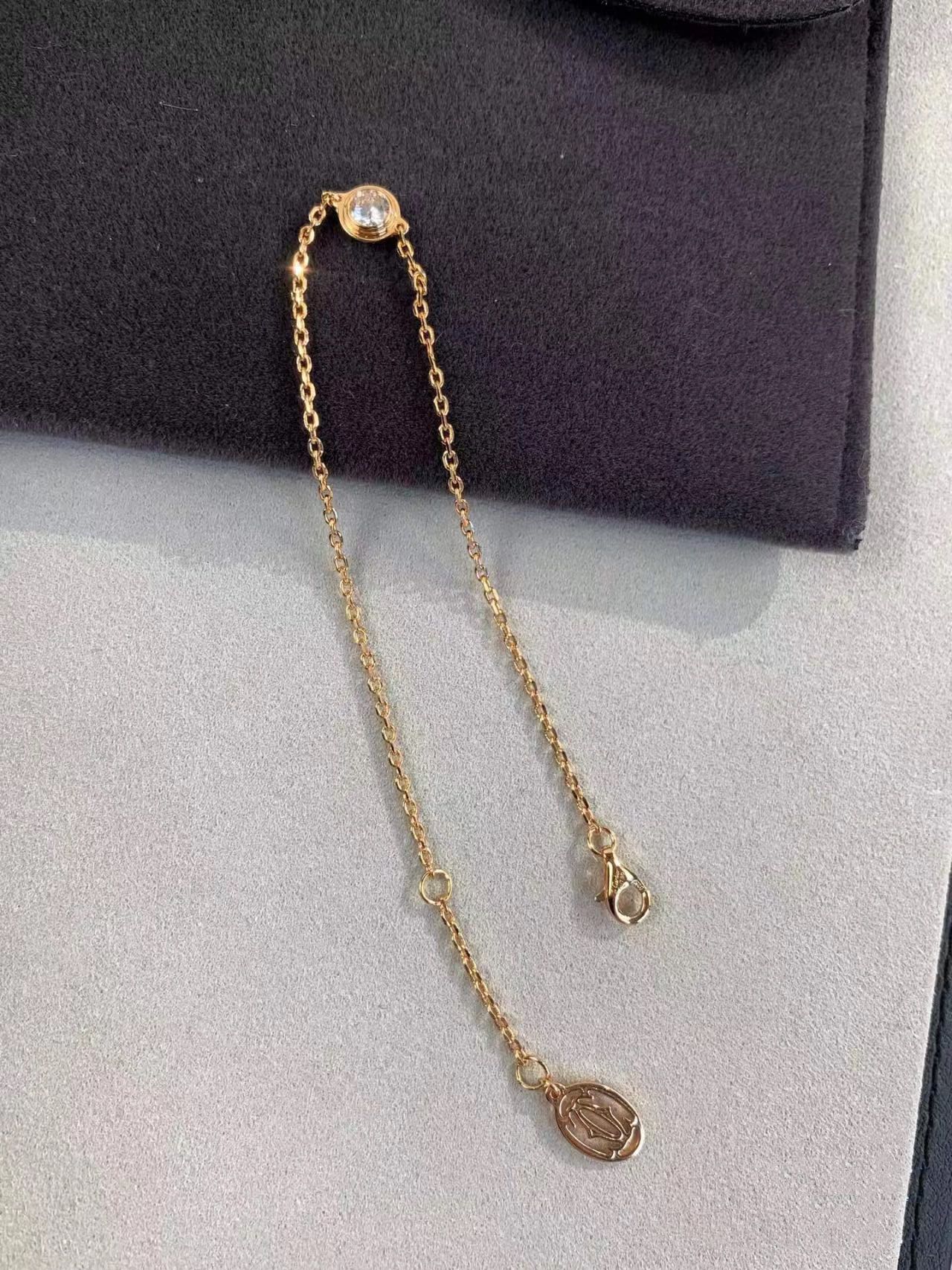 [Love Aura]DAMOUR DIAMOND LINK BRACELET