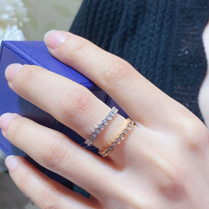 [Love Aura]BEE LOVE DIAMOND PAVED SMALL RING