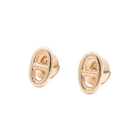 [Love Aura]CHAINE SMALL EARRINGS GOLD AND SILVER