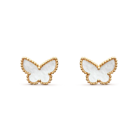 [Love Aura]SWEET BUTTERFLY MOP EARSTUDS
