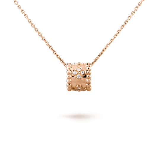 [Love Aura]PERLEE PEDANT NECKLACE GOLD / ROSE GOLD