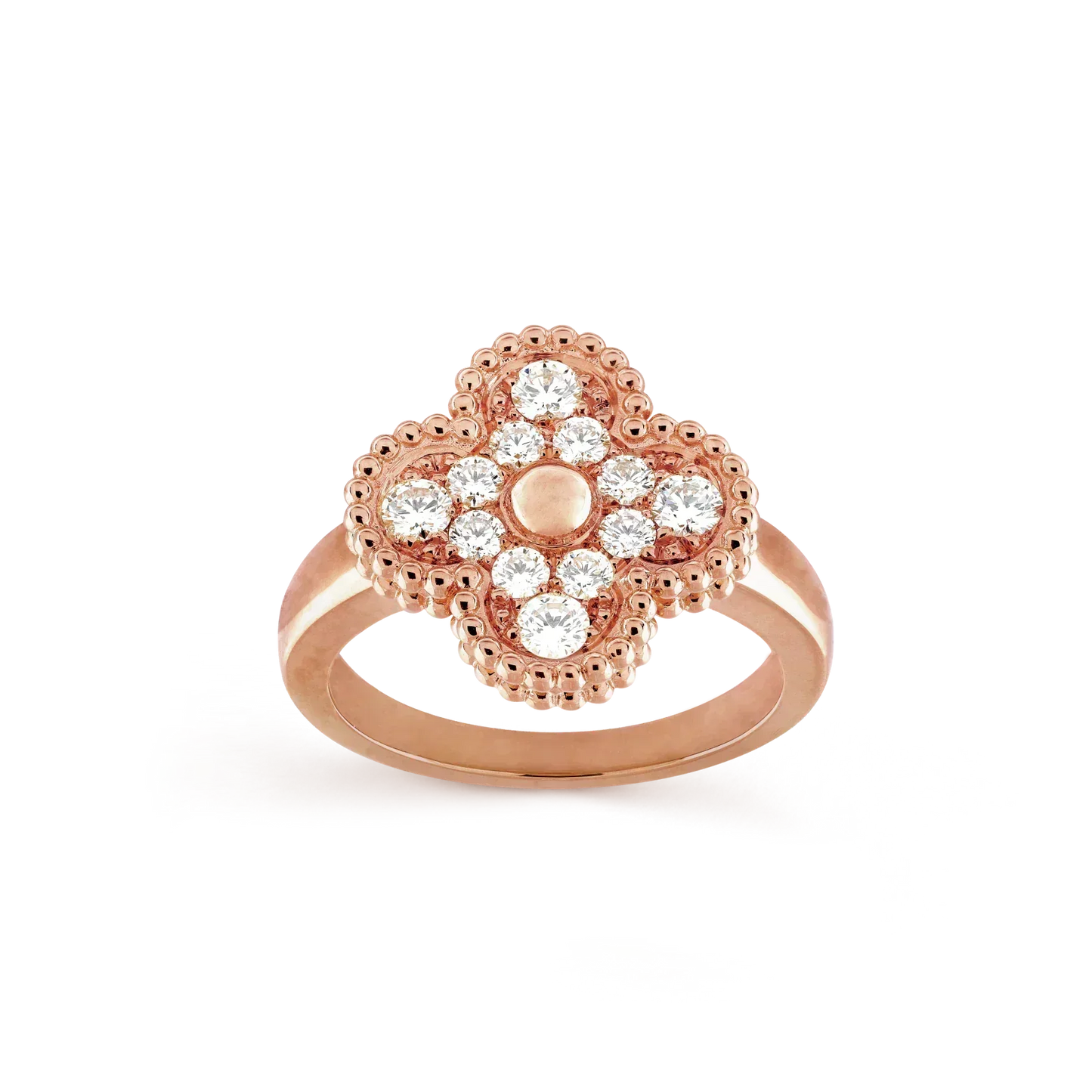 [Love Aura]CLOVER DIAMOND RING