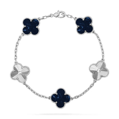 [Love Aura]CLOVER 5 MOTIF PIETERSITE BRACELET COLLECTION