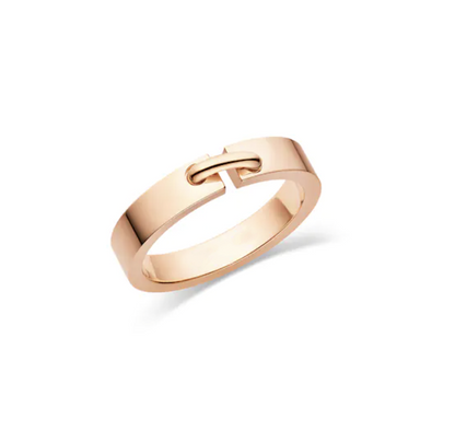 [Love Aura]ALLIANCE LIENS VIDENCE 4MM RING