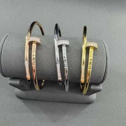 [Love Aura]JUSTE BRACELET 2.5MM DIAMONDS NEW