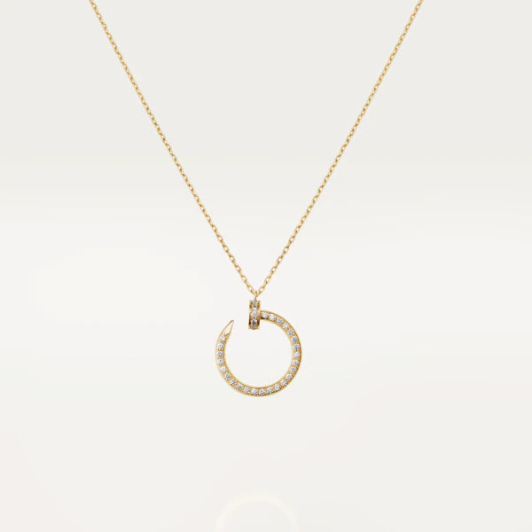 [Love Aura]JUSTE NECKLACE GOLD DIAMONDS