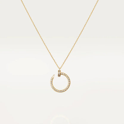 [Love Aura]JUSTE NECKLACE GOLD DIAMONDS