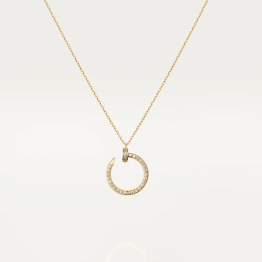 [Love Aura]JUSTE NECKLACE GOLD DIAMONDS