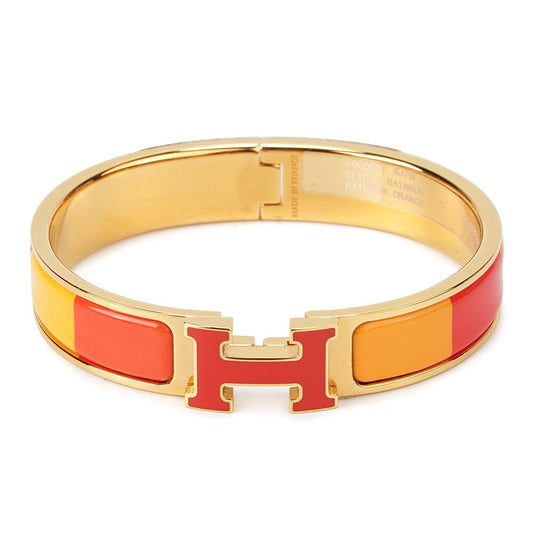 [Love Aura]H BRACELET ORANGE RAINBOW CERAMIC