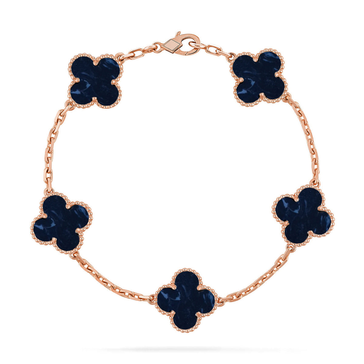 [Love Aura]CLOVER 5 MOTIF PIETERSITE BRACELET COLLECTION