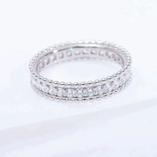 [Love Aura]PERLEE DIAMOND SILVER RING