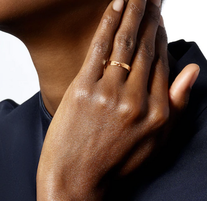 [Love Aura]ALLIANCE LIENS VIDENCE 3MM RING