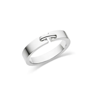 [Love Aura]ALLIANCE LIENS VIDENCE 4MM RING
