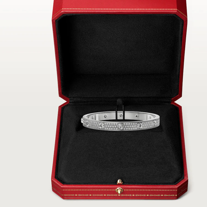 [Love Aura]LOVE BRACELET 6.1MM DIAMOND-PAVED 10 BIG DIAMONDS