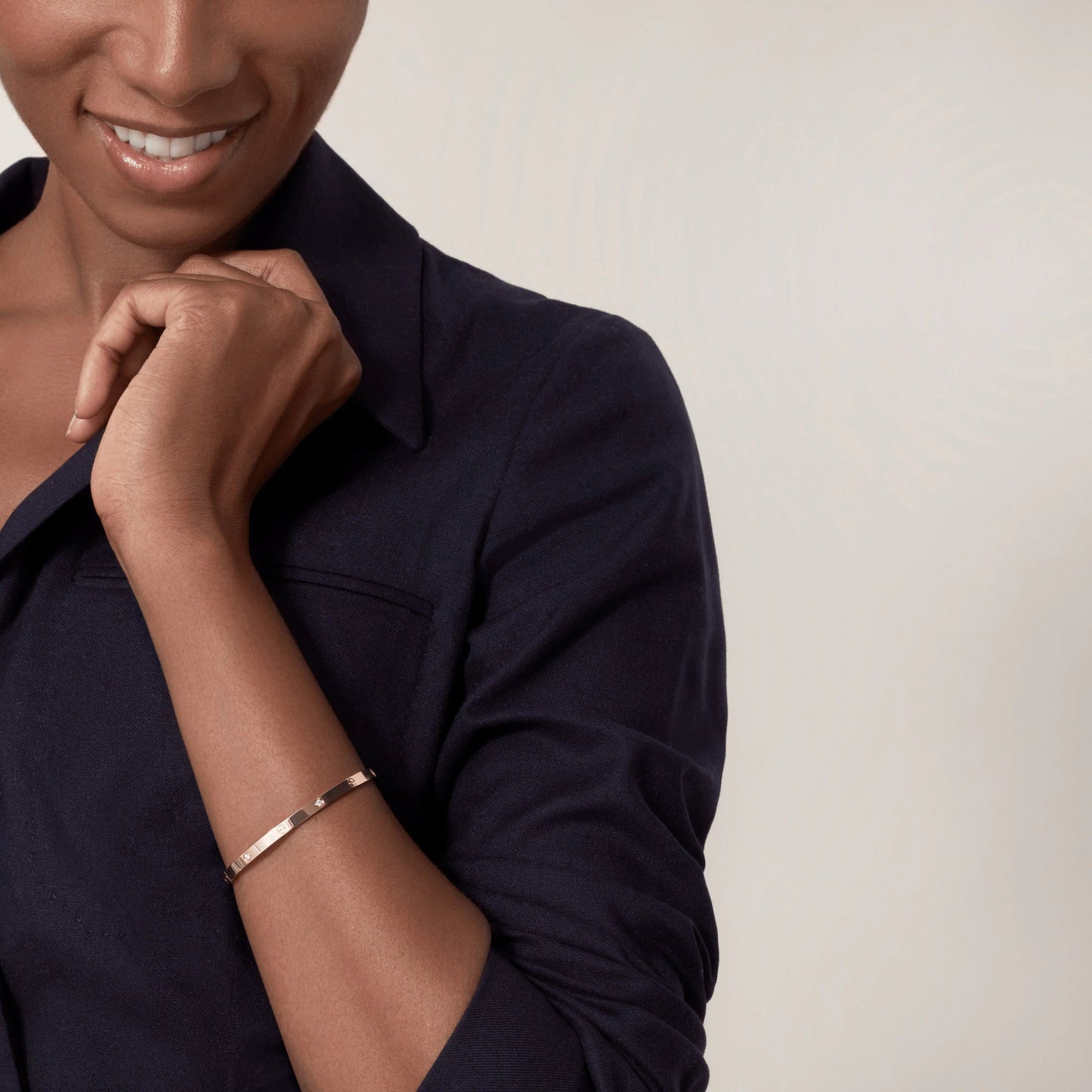 [Love Aura]LOVE BRACELET 3.65MM 6 DIAMONDS