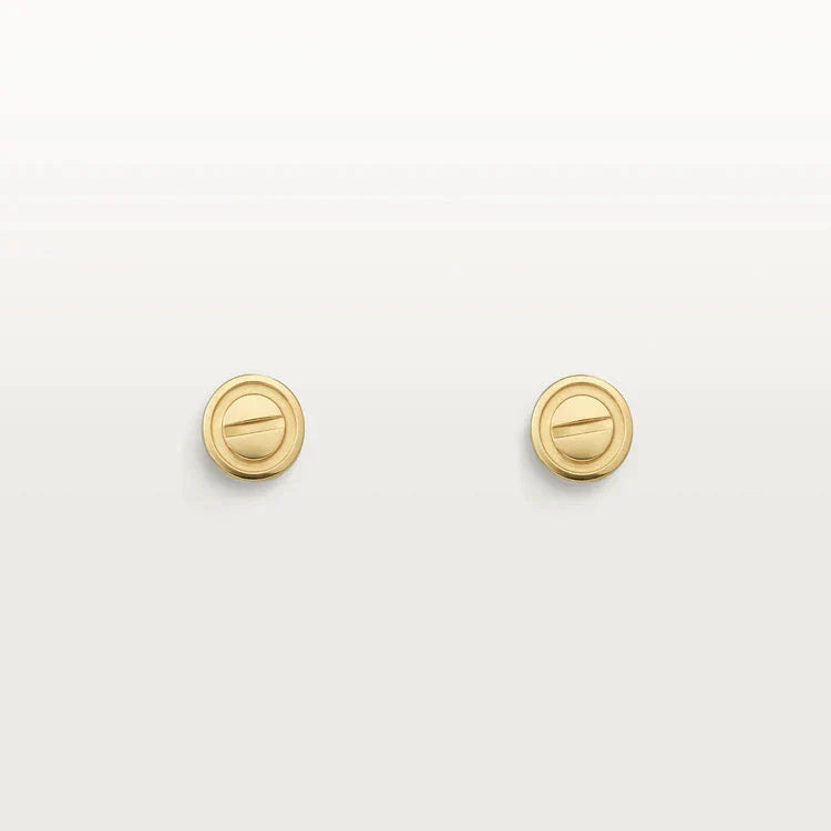 [Love Aura]LOVE EARRINGS GOLD 10MM