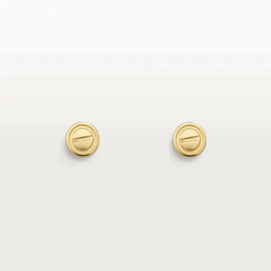 [Love Aura]LOVE EARRINGS GOLD 10MM
