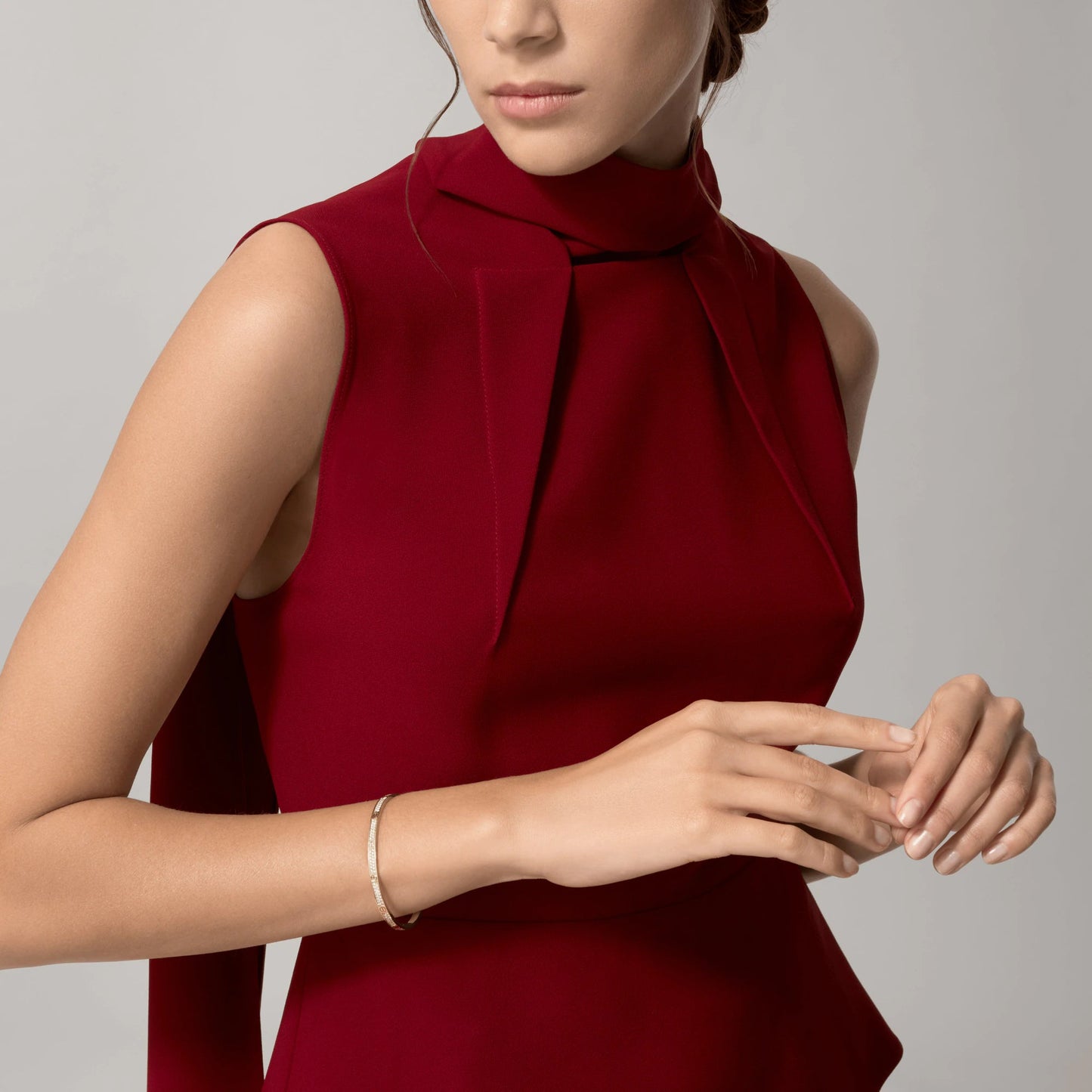 [Love Aura]LOVE BRACELET 3.65MM DIAMOND-PAVED