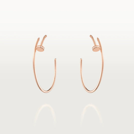 [Love Aura]JUSTE EARRINGS DIAMONDS 1.8MM