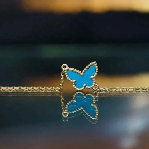 [Love Aura]BUTTERFLY TURQUOISE BUTTERFLY BRACELET
