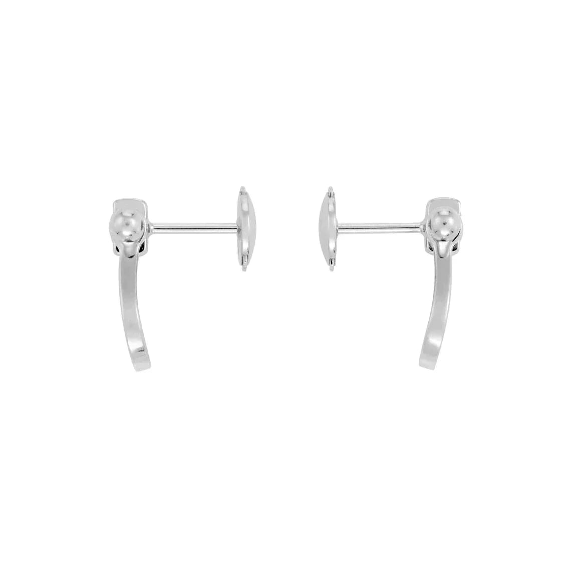 [Love Aura]FORCE 10 FULL DIAMOND STUD EARRINGS MINI MODEL