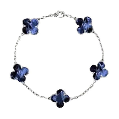 [Love Aura]CLOVER 5 MOTIF PIETERSITE BRACELET COLLECTION