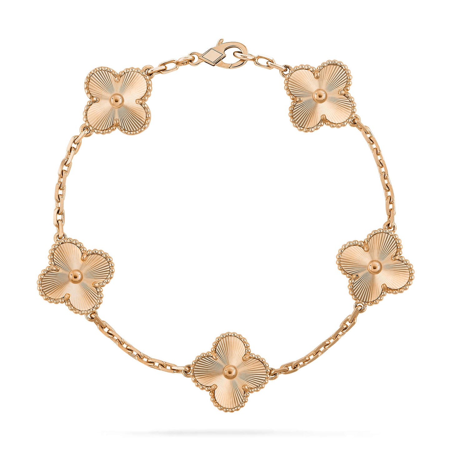 [Love Aura]CLOVER 5 FLOWERS LASER BRACELET