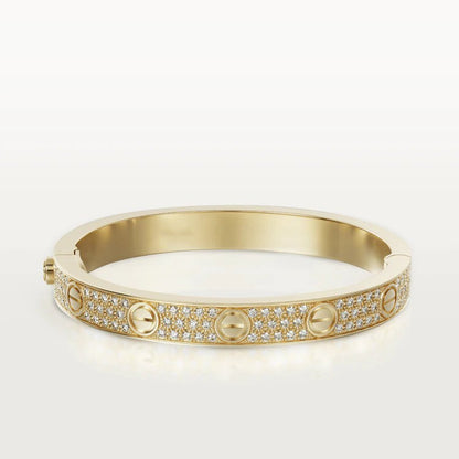 [Love Aura]LOVE BRACELET 6.1MM DIAMOND-PAVED