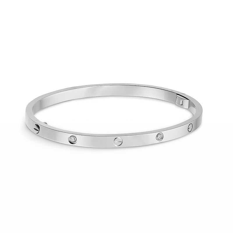 [Love Aura]LOVE BRACELET 3.65MM 6 DIAMONDS