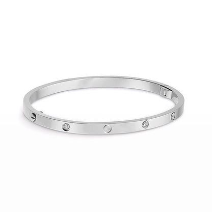[Love Aura]LOVE BRACELET 3.65MM 6 DIAMONDS