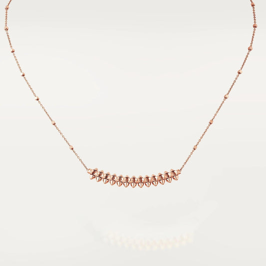 [Love Aura]CLASH PINK GOLD NECKLACE