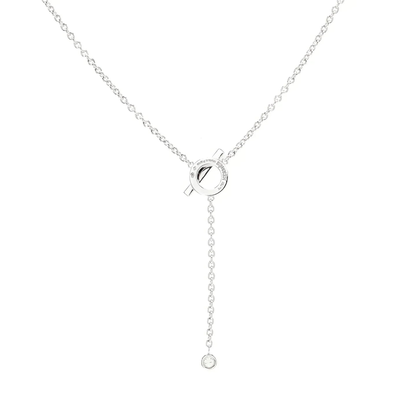 [Love Aura]FINESSE SILVER DIAMOND NECKLACE