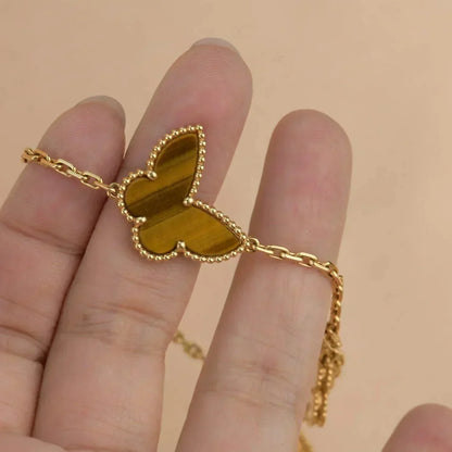 [Love Aura]LUCKY SPRING 5 MOTIF GOLD BRACELET
