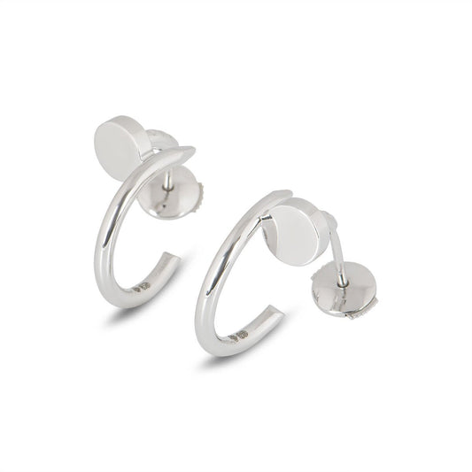 [Love Aura]JUSTE EARRINGS SILVER