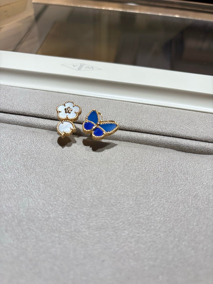 [Love Aura]LUCKY SPRING BUTTERFLY OPEN-FACE RINGS