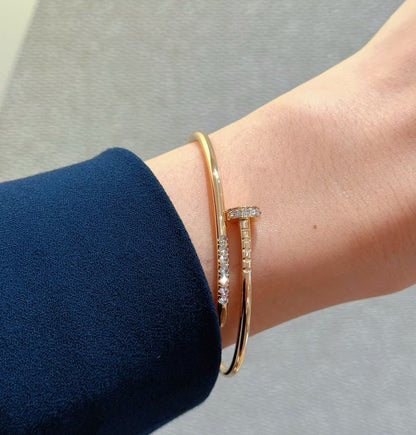 [Love Aura]JUSTE BRACELET 2.5MM DIAMONDS NEW