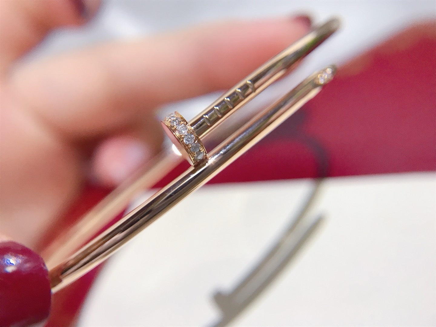 [Love Aura]JUSTE BRACELET 2.5MM DIAMONDS