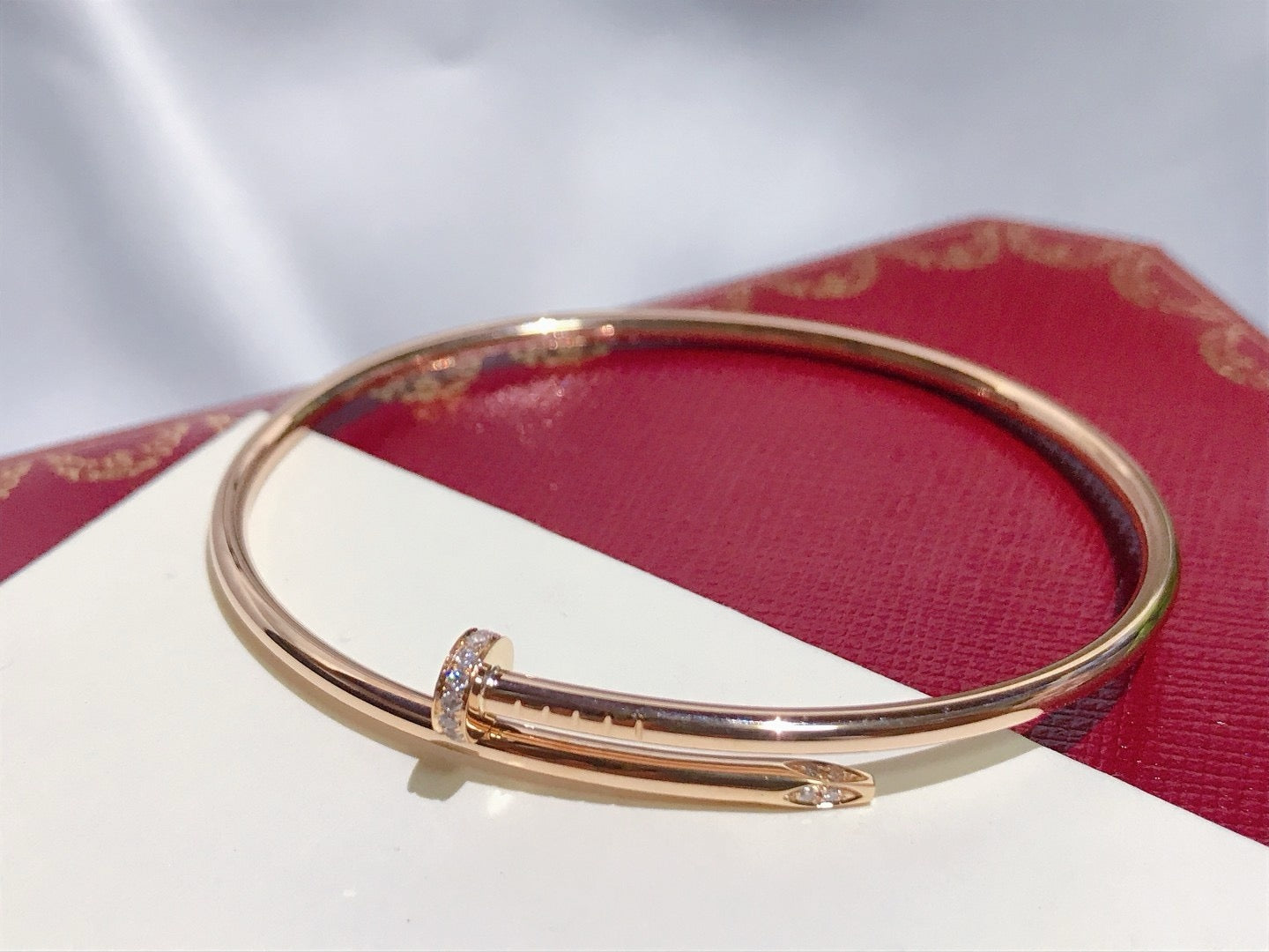 [Love Aura]JUSTE BRACELET 2.5MM DIAMONDS