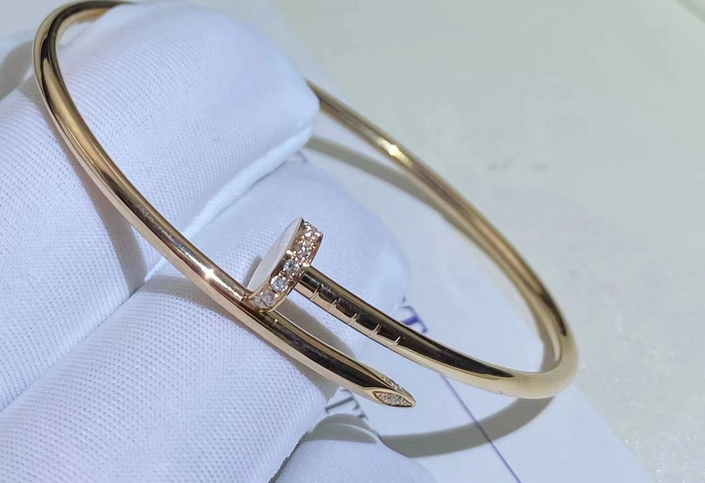 [Love Aura]JUSTE BRACELET 2.5MM DIAMONDS