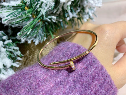 [Love Aura]JUSTE BRACELET 2.5MM DIAMONDS