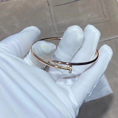 [Love Aura]JUSTE BRACELET 2.5MM DIAMONDS