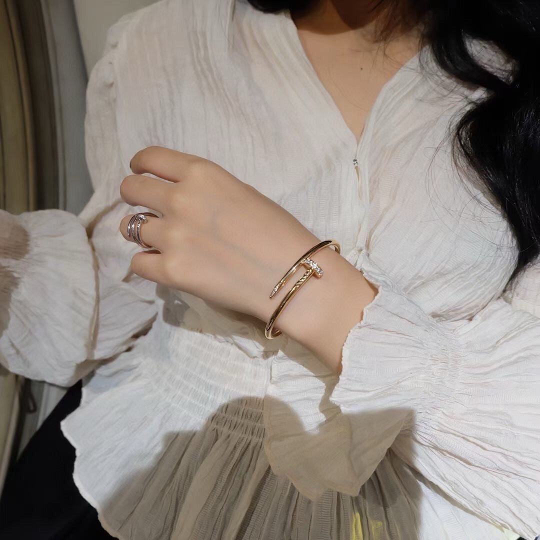 [Love Aura]JUSTE BRACELET 3.5MM DIAMONDS