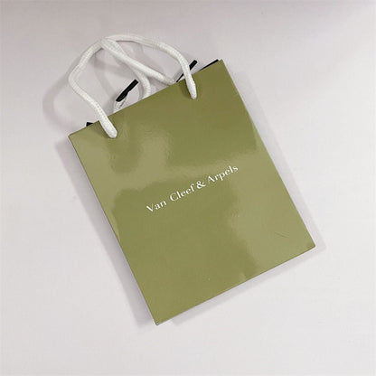 [Love Aura]VA CLOVER BRACELET NECKLACE RING BOX GIFT BAG