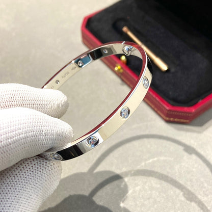 [Love Aura]LOVE BRACELET 6.1MM 10 DIAMONDS