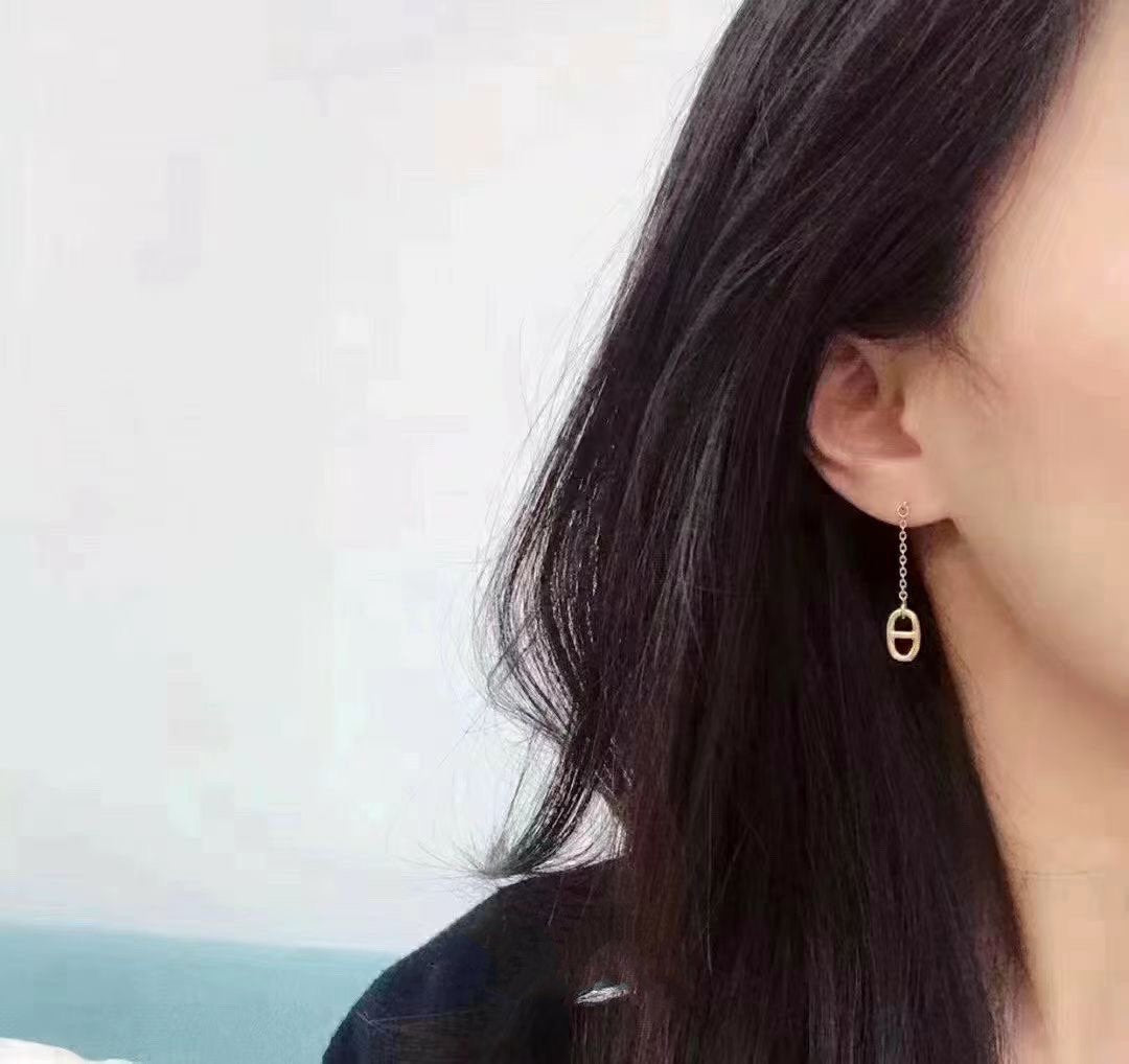 [Love Aura]CHAINE TASSEL EARRINGS