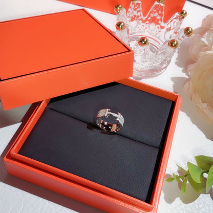 [Love Aura]H RING FULL DIAMOND