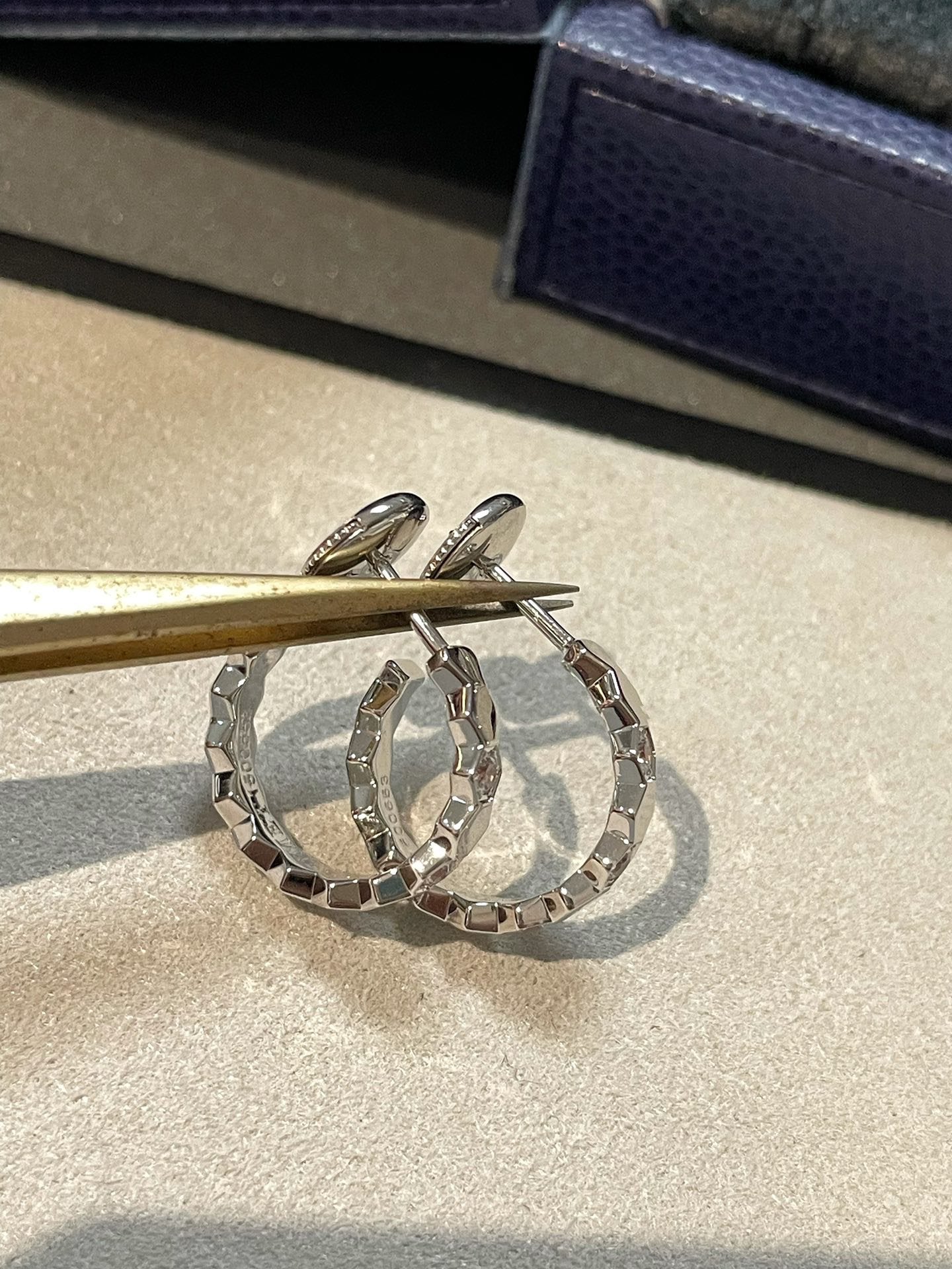 [Love Aura]Hollow Design Four-Leaf Clover Flower Shape Ring