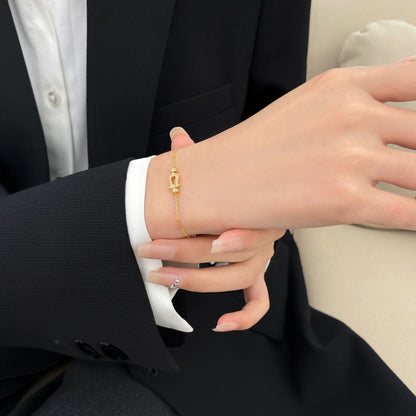 [Love Aura]FORCE 10 SMALL CHAIN BRACELET