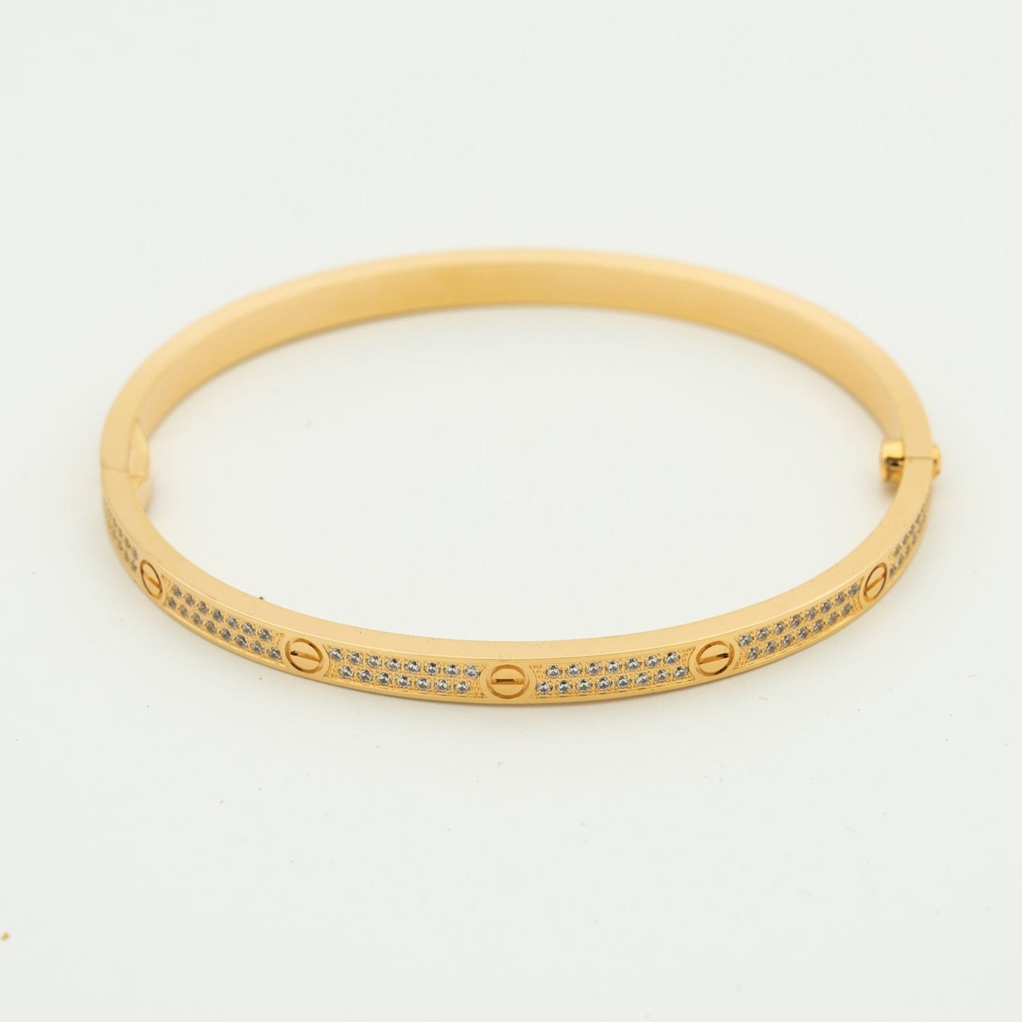 [Love Aura]LOVE BRACELET 3.65MM DIAMOND-PAVED